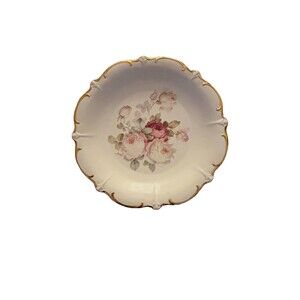 Schumann Arzberg Bavaria Germany 12" Platter Cake Plate Antique Rose Excellent!